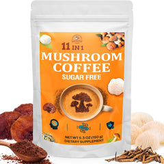 Hero image of Organic Mushroom Coffee 11-mushroom blend