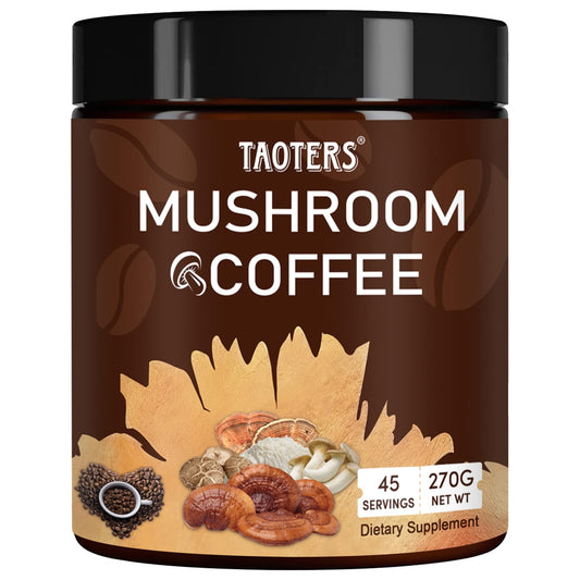 Mushroom coffee blend with Cordyceps, Reishi and Lion's Mane