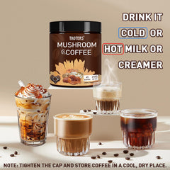 270g package of mushroom coffee ensuring 45 servings