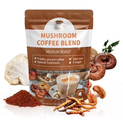 Mushroom coffee blend with Lion's Mane, Cordyceps and Reishi