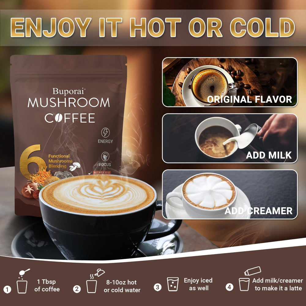 Label highlighting 48 mg caffeine per cup