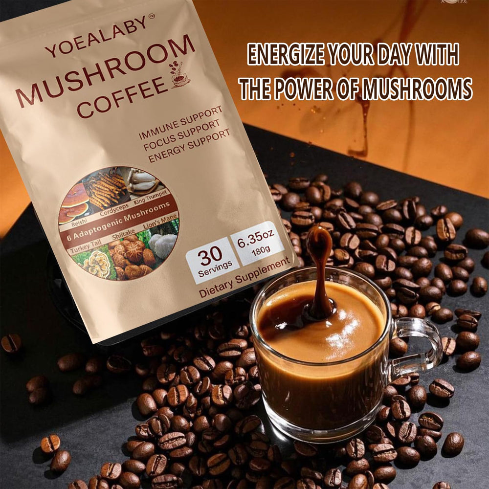 MCT oil addition to mushroom coffee