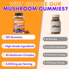 Gummies are vegan, gluten-free, and non-GMO