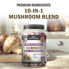Vegan and Non-GMO mushroom gummies