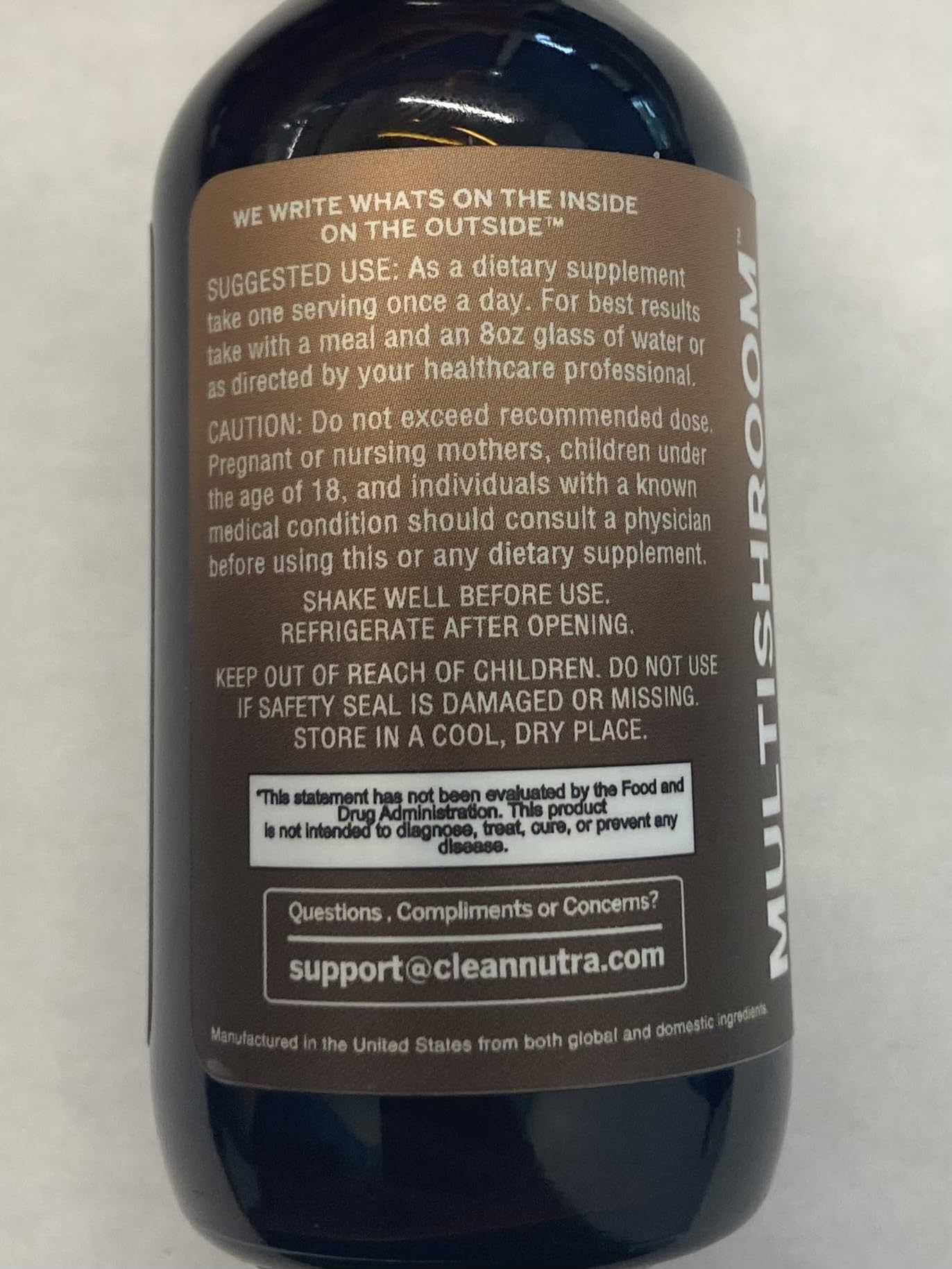 Immune support focus of the mushroom liquid drops