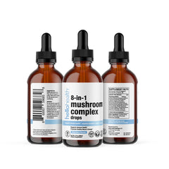 Usage directions for the mushroom liquid drops