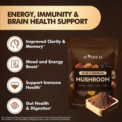Ingredients of the mushroom powder blend
