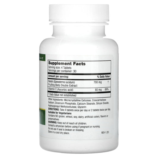 Ganoderma lucidum dual-extract Reishi process close-up