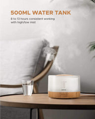 Muson diffuser white mist emission on night