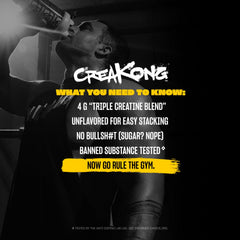 Scoop of Mutant Creakong with post-workout recovery concept