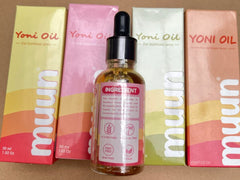 Muun Strawberry Intimate Oil after use leaves skin soft and comfortable.