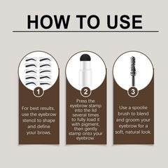 MVC brow stencil 10-pack opened for customizable arches