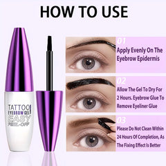 MVC Tattoo Eyebrow Gel portable travel case for storage