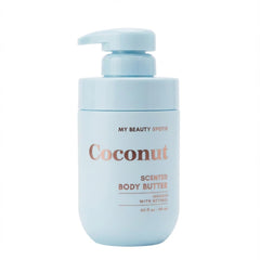 My Beauty Spot coconut body butter pump bottle for easy daily hydration