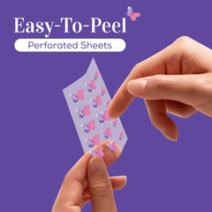 My Beauty Spot patches showcase cheerful rainbow designs for a mood-boosting routine.