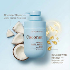 My Beauty Spot retinol-infused lotion texture hints at smoother skin
