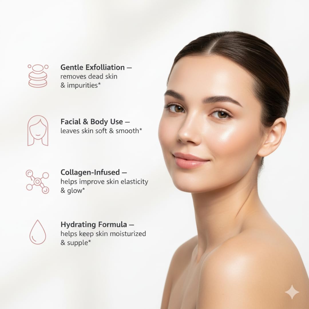 Arm use demonstrates gentle buffing for smoother arms.