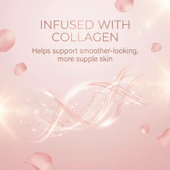 Elbows and knees care highlight with rose scented exfoliant.