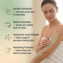 My Beauty Spot spa inspired fragrance featuring calming matcha scent during showers