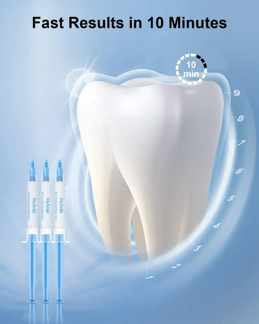Close-up of MySmile non-sensitive whitening gel pen