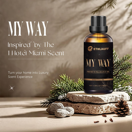 Packshot of My Way Diffuser Oil 100ml bottle