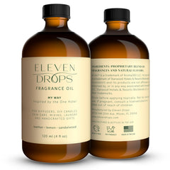Front view of Eleven Drops My Way Diffuser Oil 4oz bottle