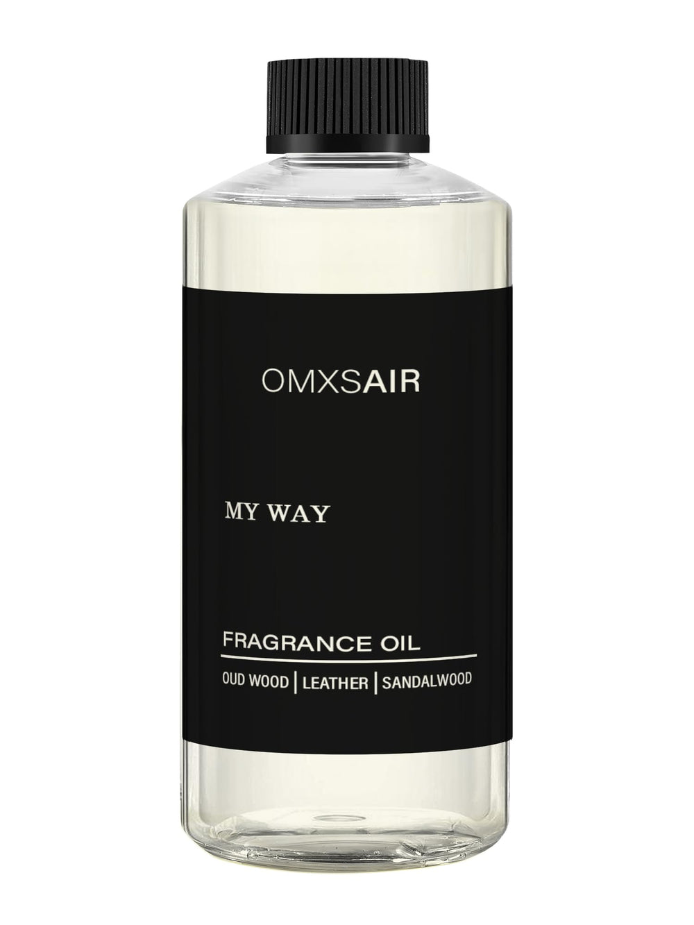My Way Diffuser Oil 500ml bottle featuring sandalwood, cedarwood and iris notes.