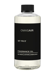 My Way Diffuser Oil 500ml bottle featuring sandalwood, cedarwood and iris notes.