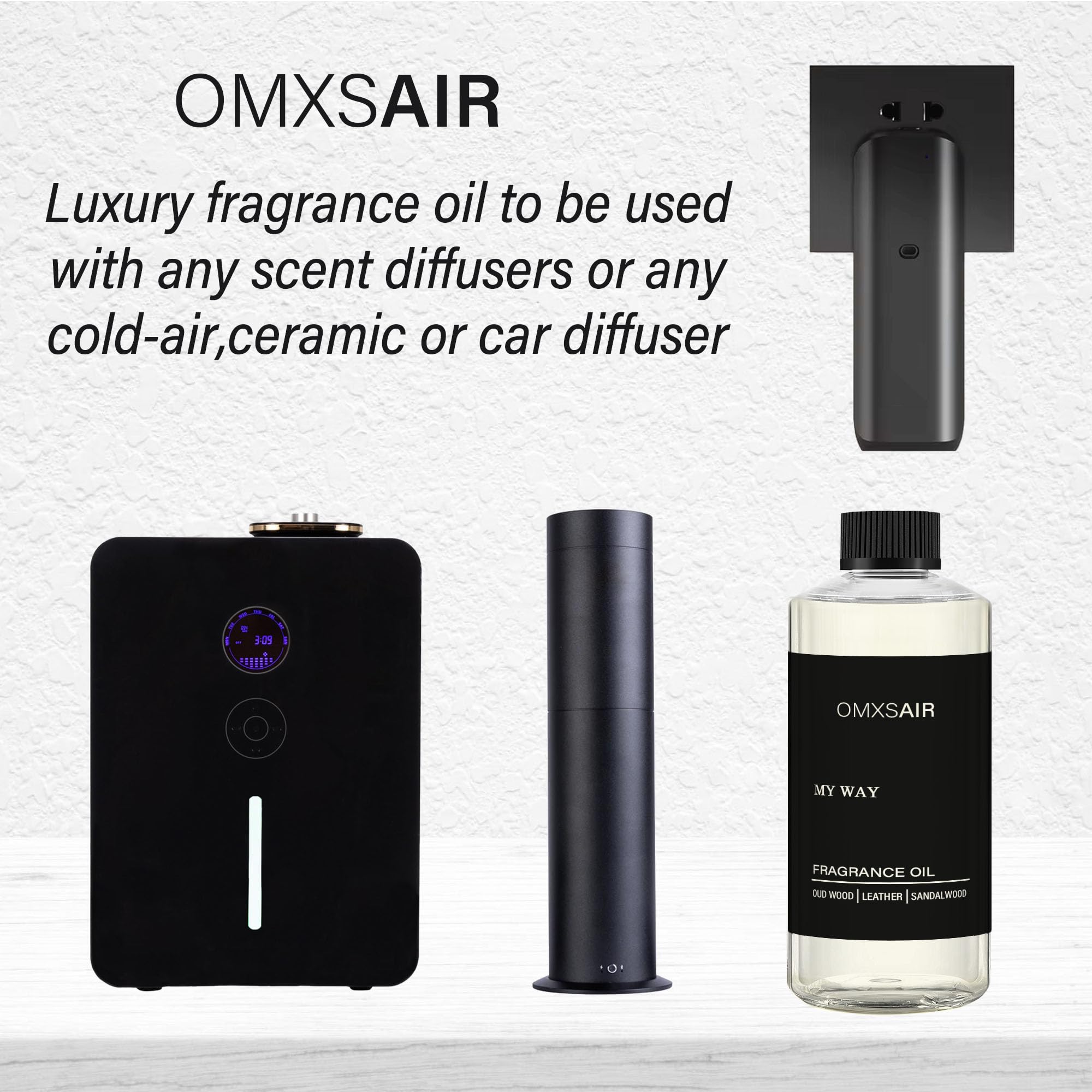 Hotel-inspired luxury fragrance for home and office spaces.