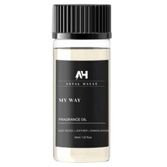 My Way diffuser oil bottle 50ml on a clean surface
