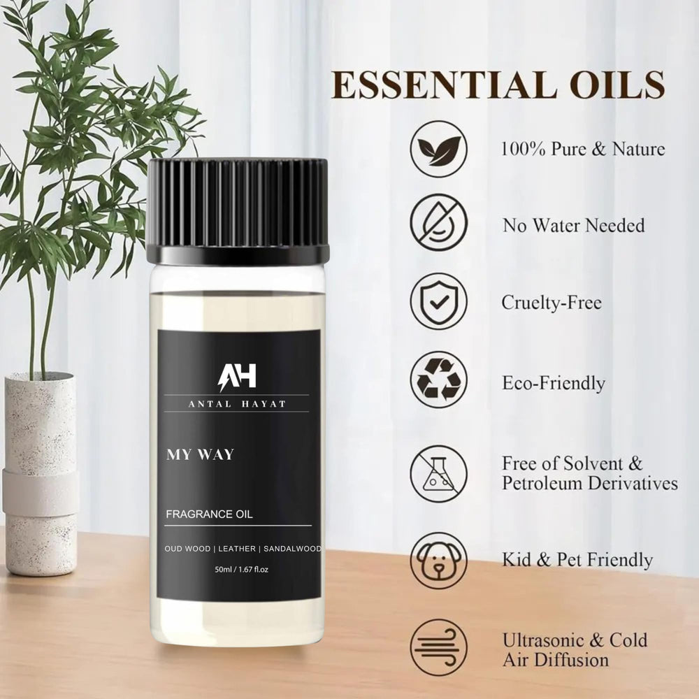 Antal Hayat My Way diffuser oil in premium packaging