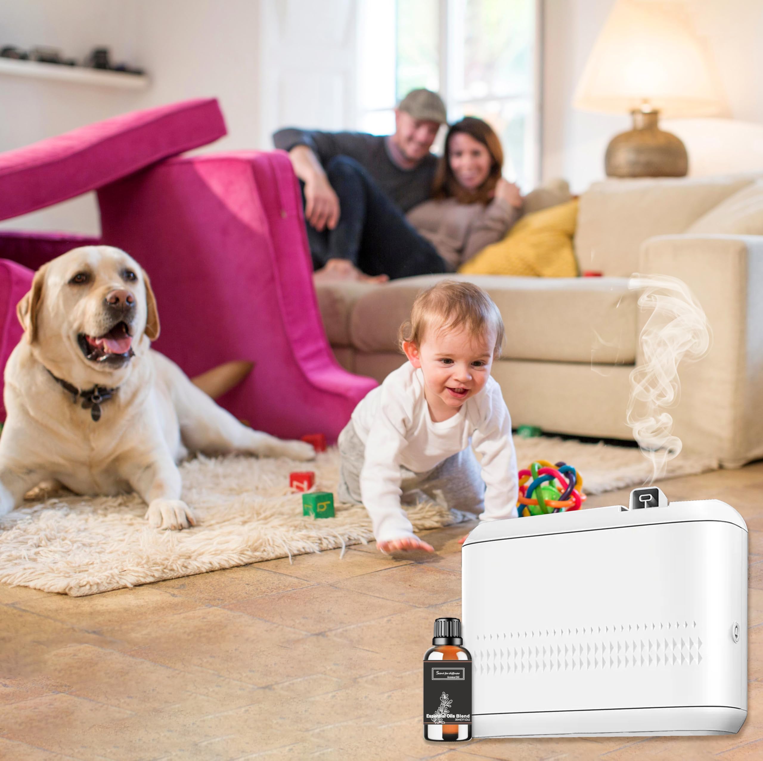 Pure, premium-grade diffuser oil packaging