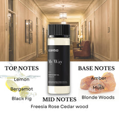 Luxurious gift box packaging for the 5x20ml diffuser oil set.