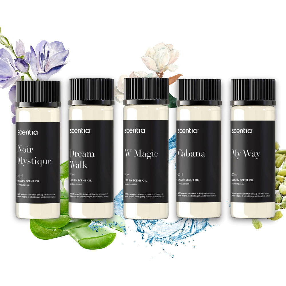 W Magic fragrance bottle with jasmine and musk notes.