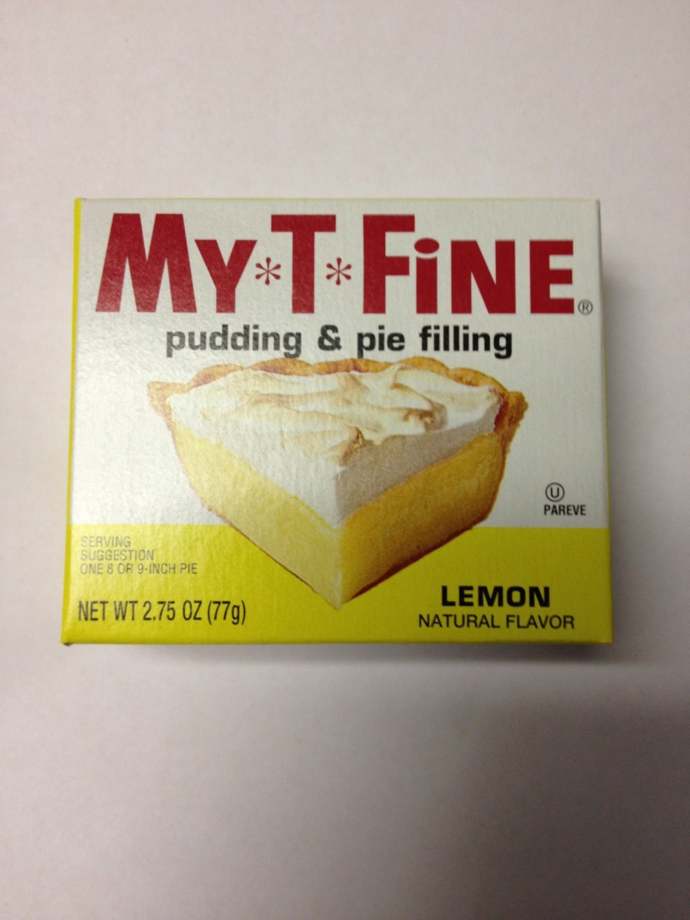 My T Fine Pudding Lemon (4 Servings)
