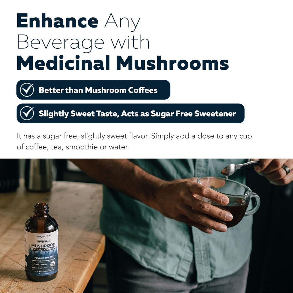 Cordyceps mushroom in MycoMax formula