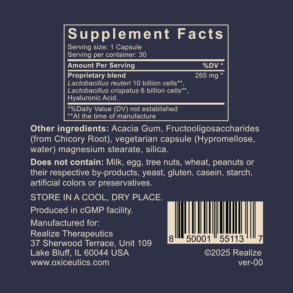 MyCrispatus probiotic product packaging and label
