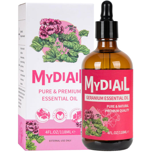 Mydiail Geranium Essential Oil 118ml bottle