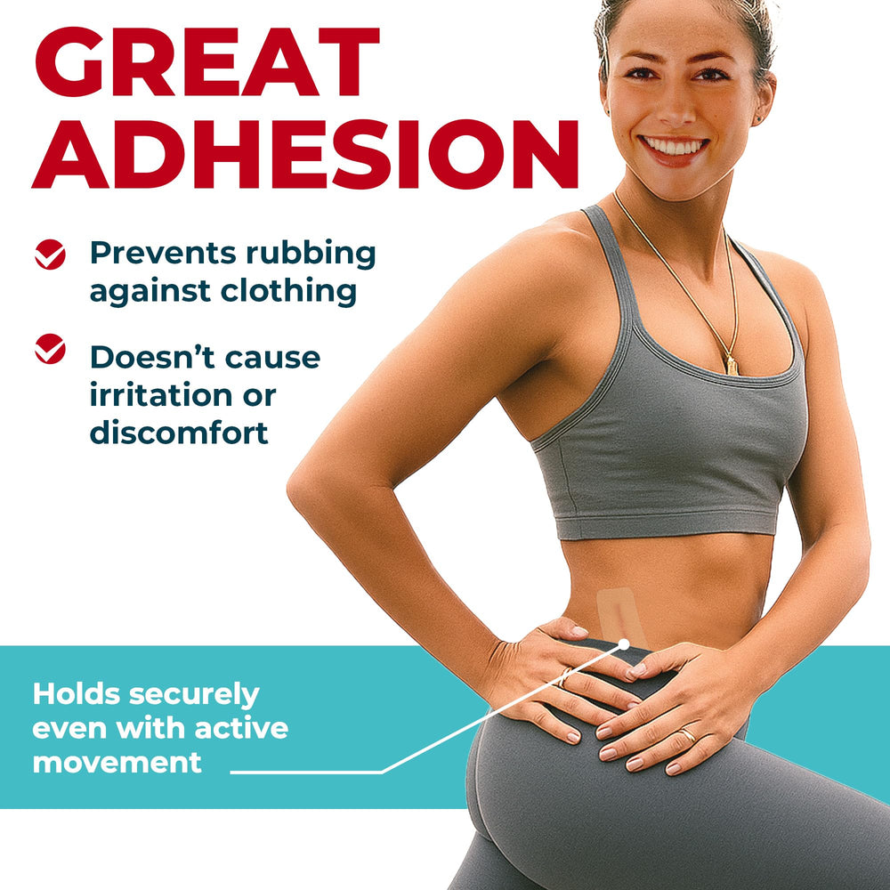 MYHELP scar sheets applied on face or body offer comfortable wear.