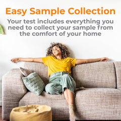 Instruction video for at-home herpes test collection