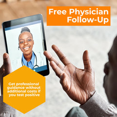 Physician consultation available after results