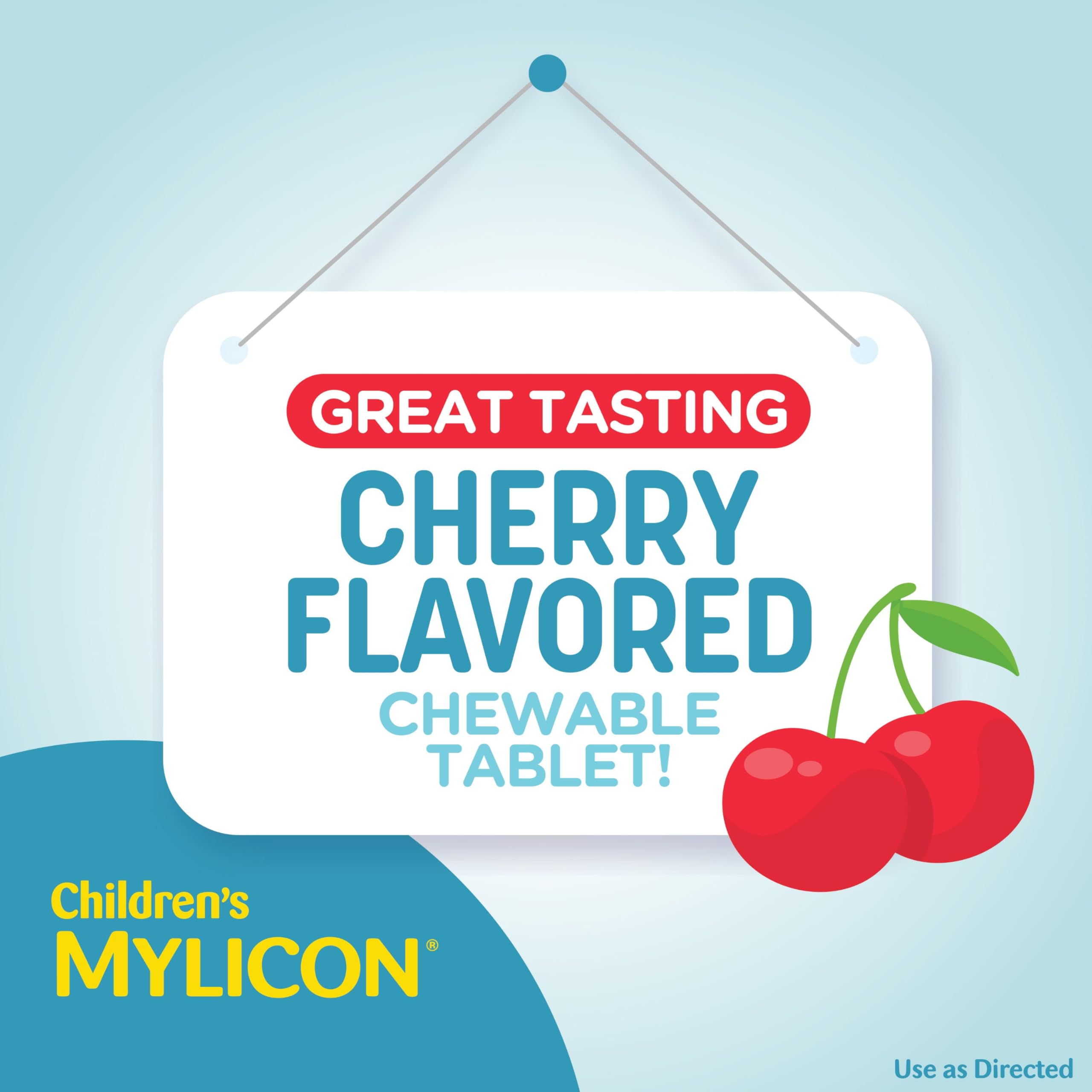 MYLICON Children's chewables used after meals for comfortable tummy moments.