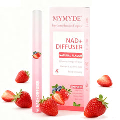 Close-up of MYMYDE Herbal Diffuser Pen with Strawberry Mint Extract