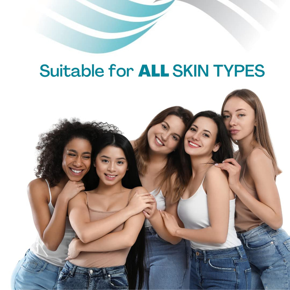 MyNewGel Plus drying film on skin—matte finish, makeup-friendly after-drying.