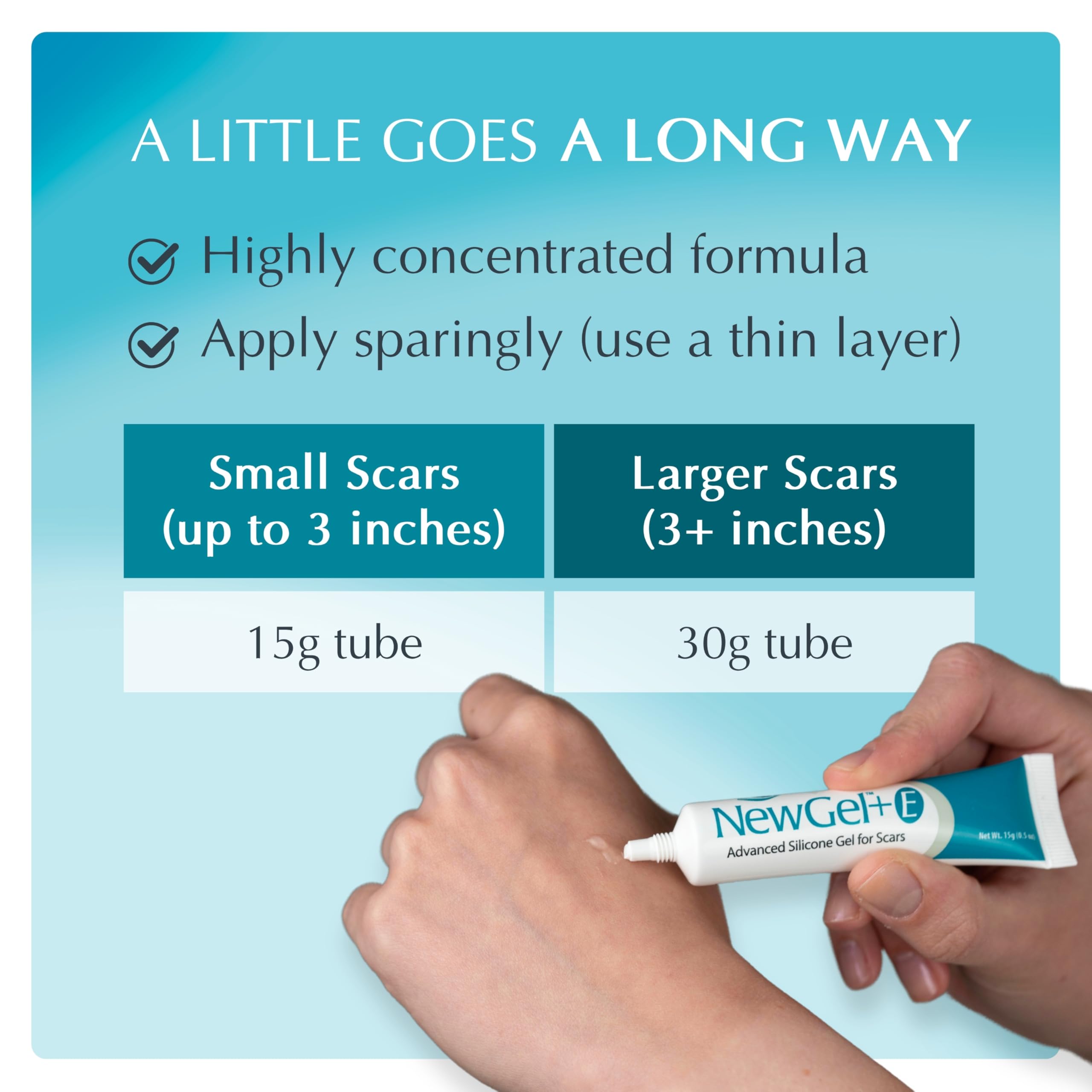 MyNewGel Plus packaging box—compact design for easy at-home scar care.