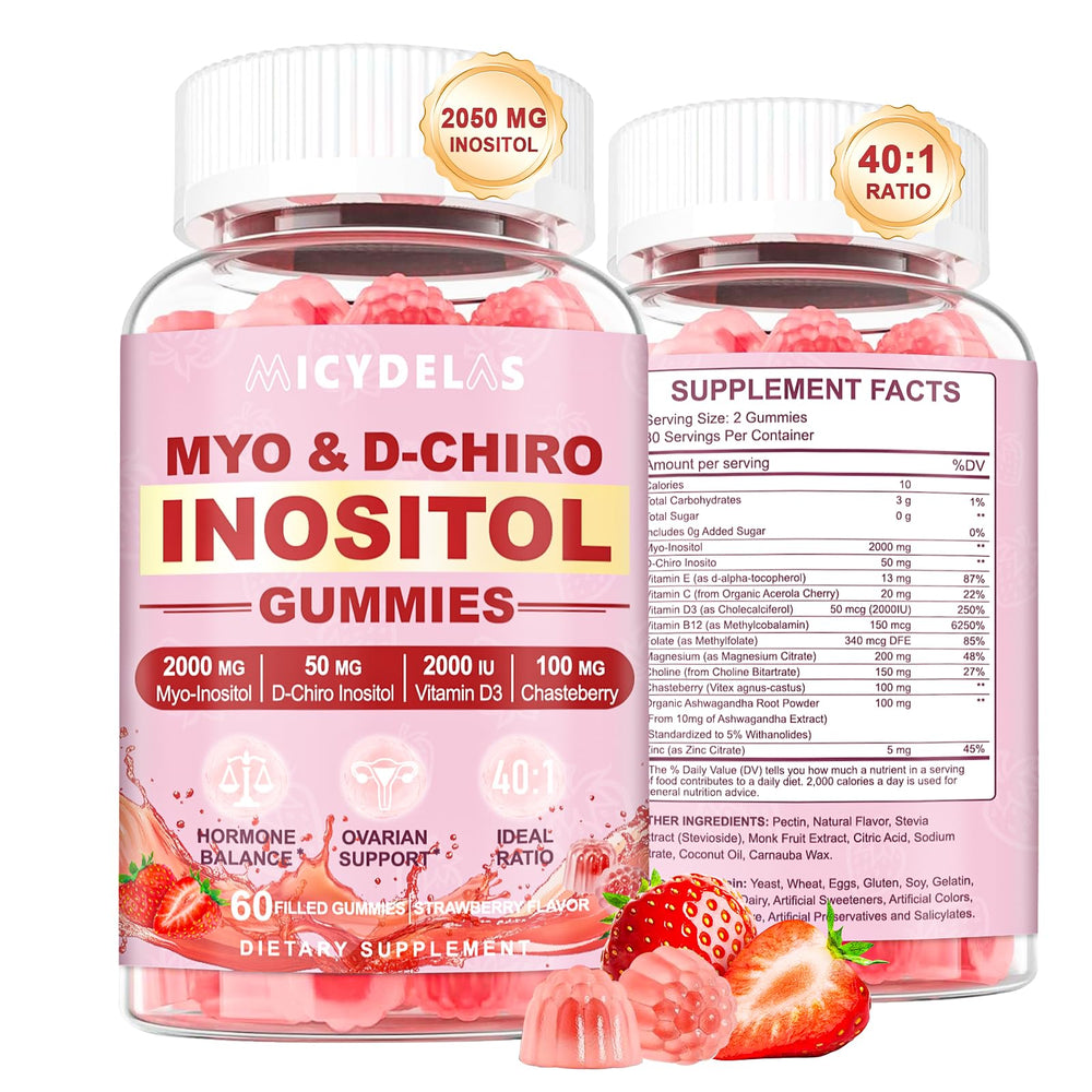 Hero image of Myo-Inositol & D-Chiro Inositol Gummies for Women