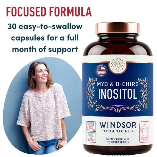 Capsules of Myo-Inositol and D-Chiro Inositol
