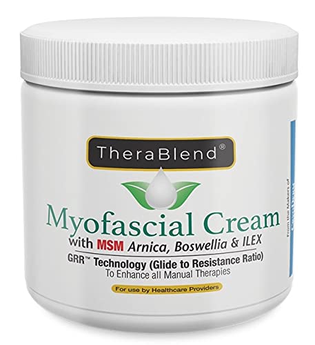 Front view of Myofascial Cream 4 oz bottle