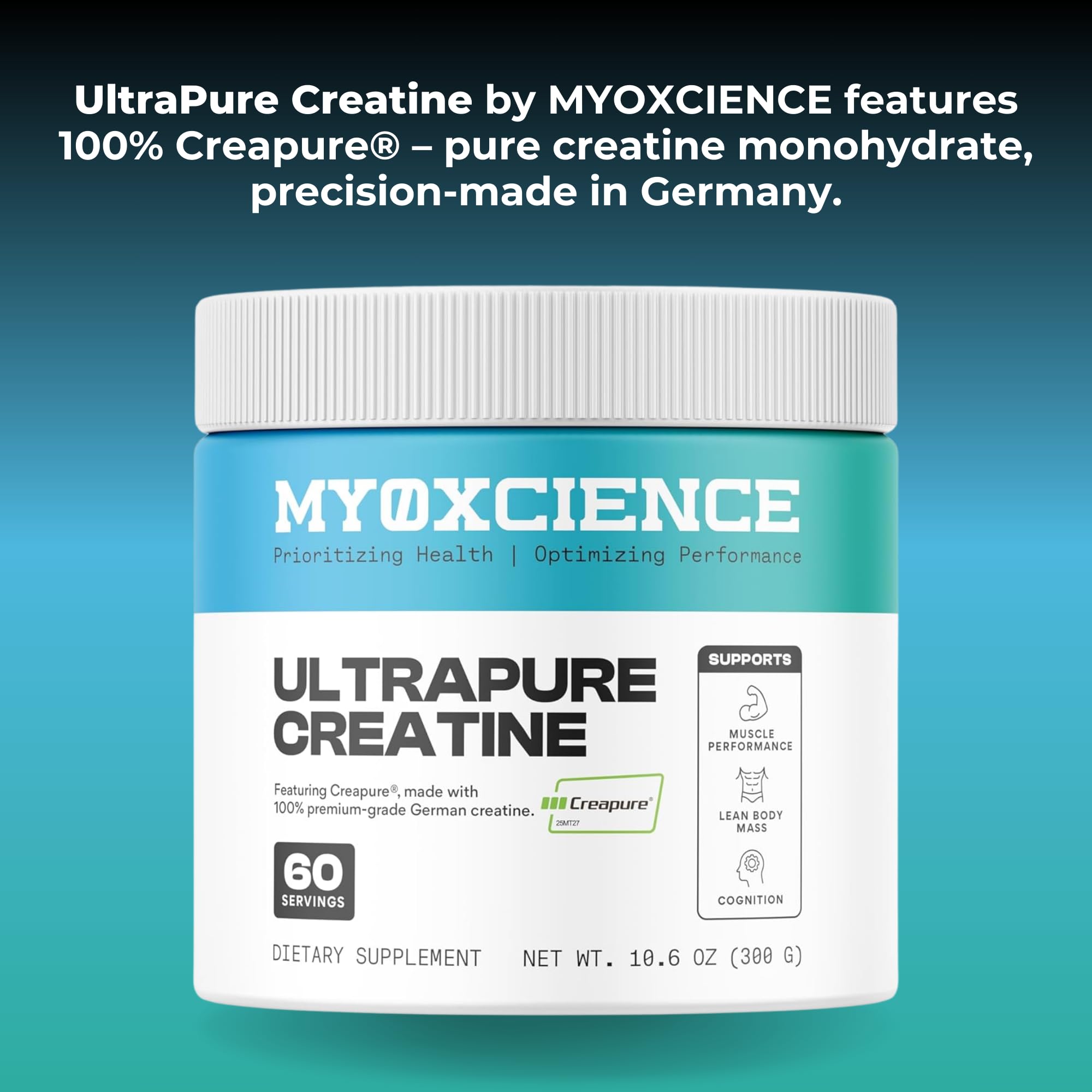 Product packaging featuring cGMP and FDA-inspected facility icons