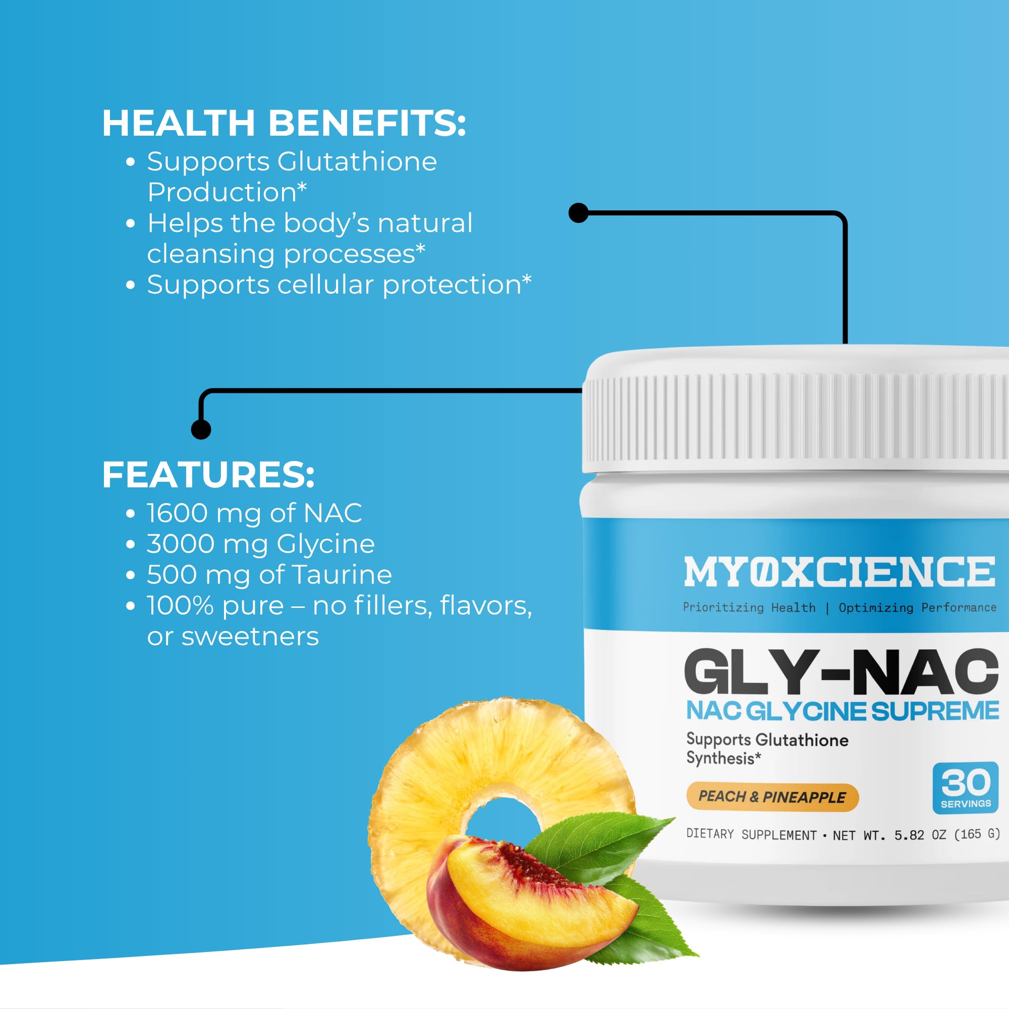 MYOXCIENCE NAC Glycine Supreme factory demonstrates cGMP compliant quality